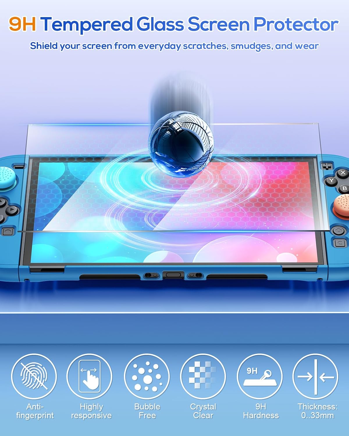 Thumbnail 5 de FYOUNG Switch 2 Protective Case Set 7.9-inch
