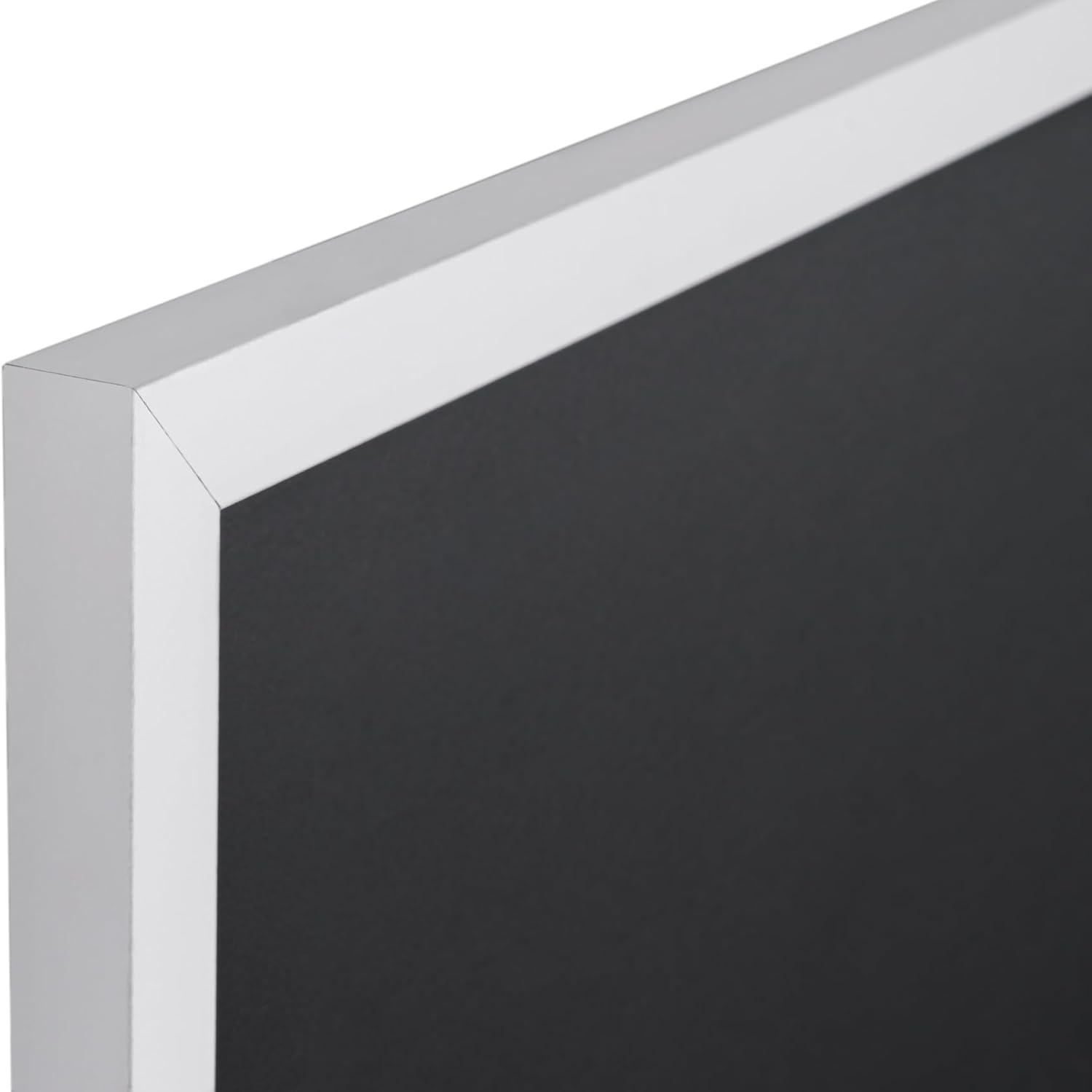 Detalle de Bi-Office Combinazione Bacheca e Lavagna Back2Chalk Vino, Cornice MDF Bianca Opaca 20 x 60 cm