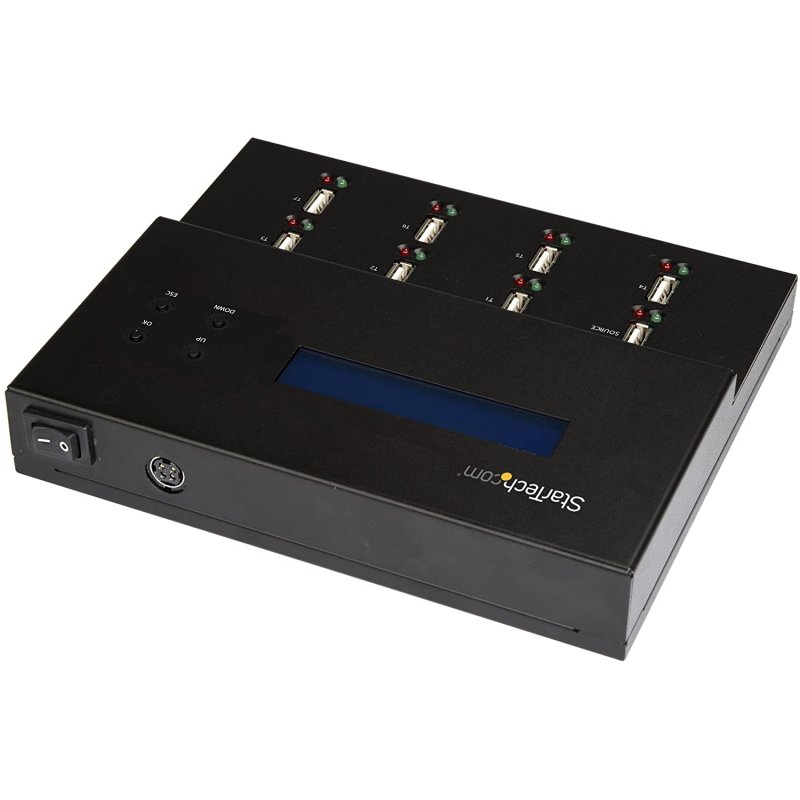 Detalle 2 de StarTech USBDUPE17: Clonador y Borrador Autónomo de Pendrives USB (1:7) sin ordenador