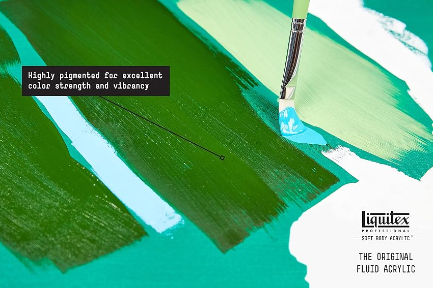 Thumbnail 4 de Liquitex 1923432 Pintura acrílica profesional blanco titanio 🎨
