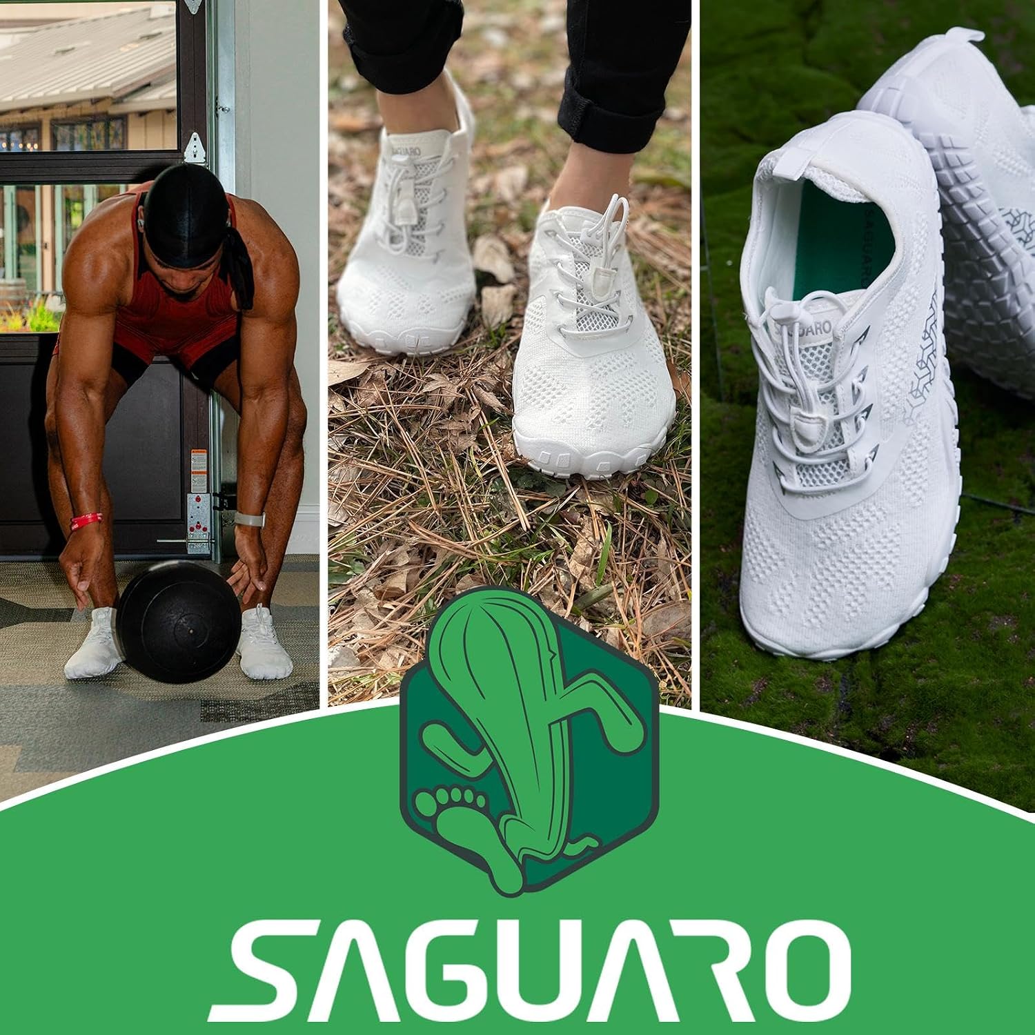 Detalle 2 de SAGUARO Unisex Barefoot Zapatillas minimalistas