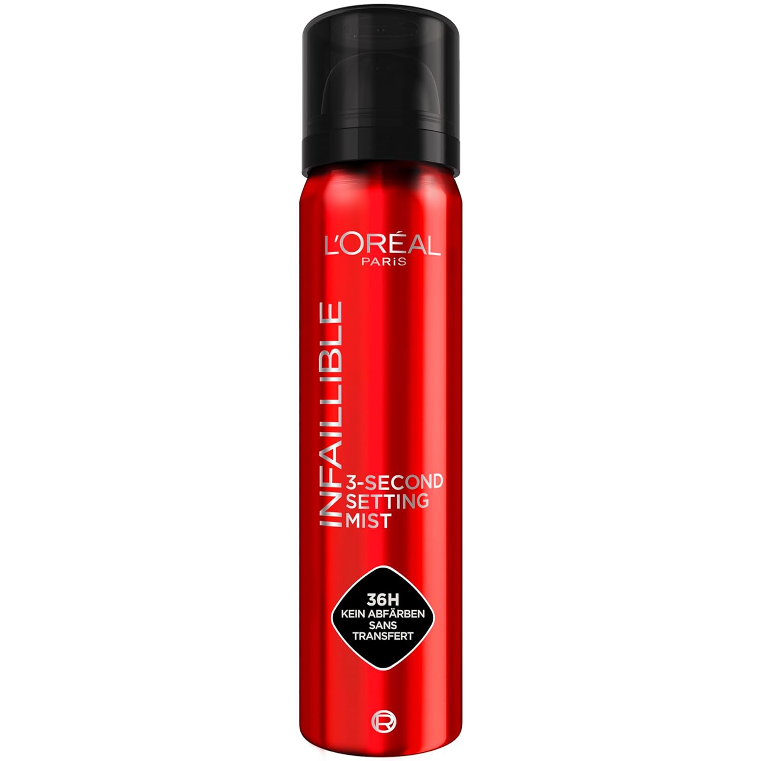 Detalle de L'Oréal Paris Infaillible 3-Second Setting Mist – Fixier-Spray für bis zu 36 Stunden Halt