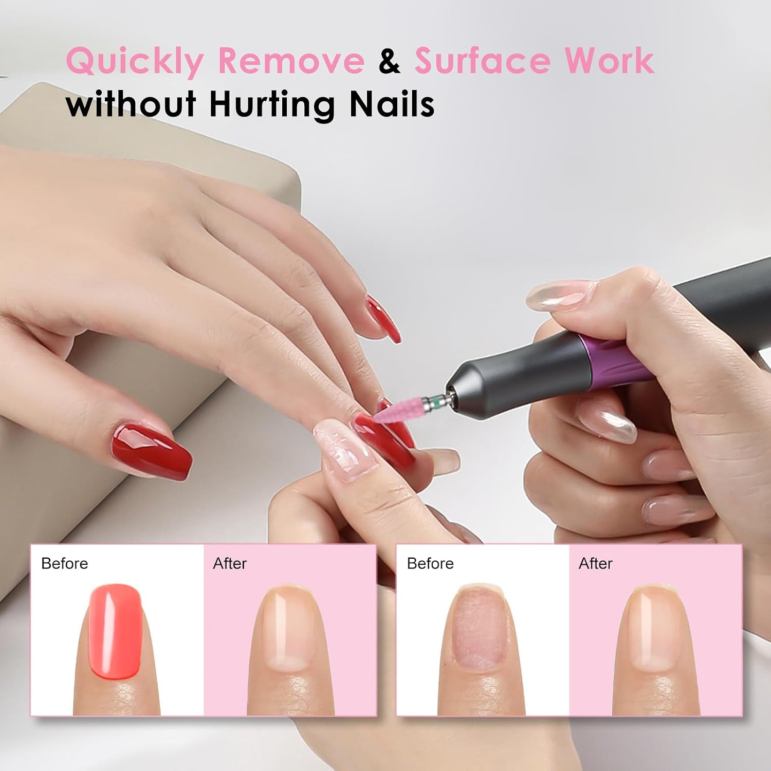 Thumbnail 4 de Keramik Nagelfräser Bits Set 3/32 Zoll