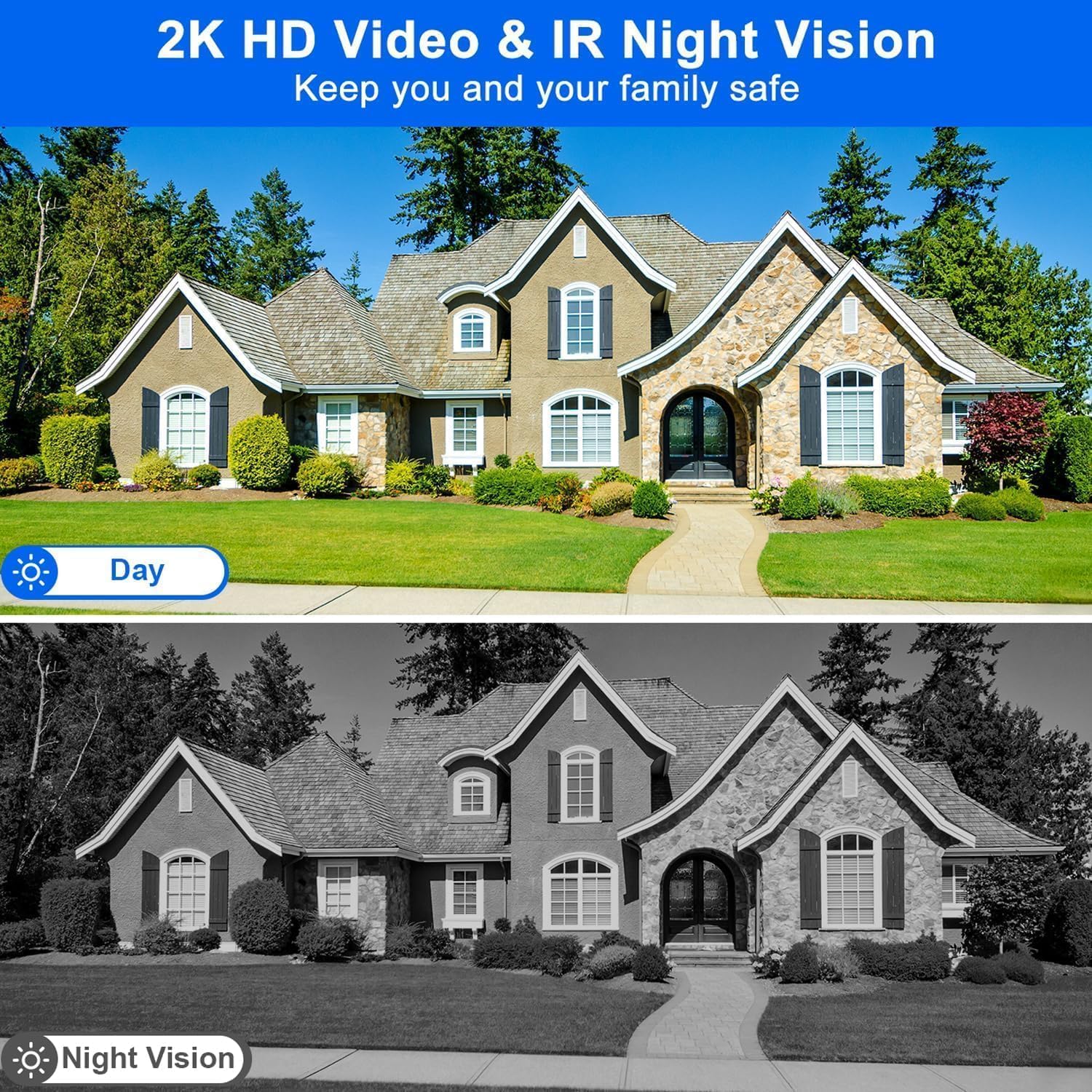 Detalle 2 de KAMEP Wireless Video Doorbell 2K HD