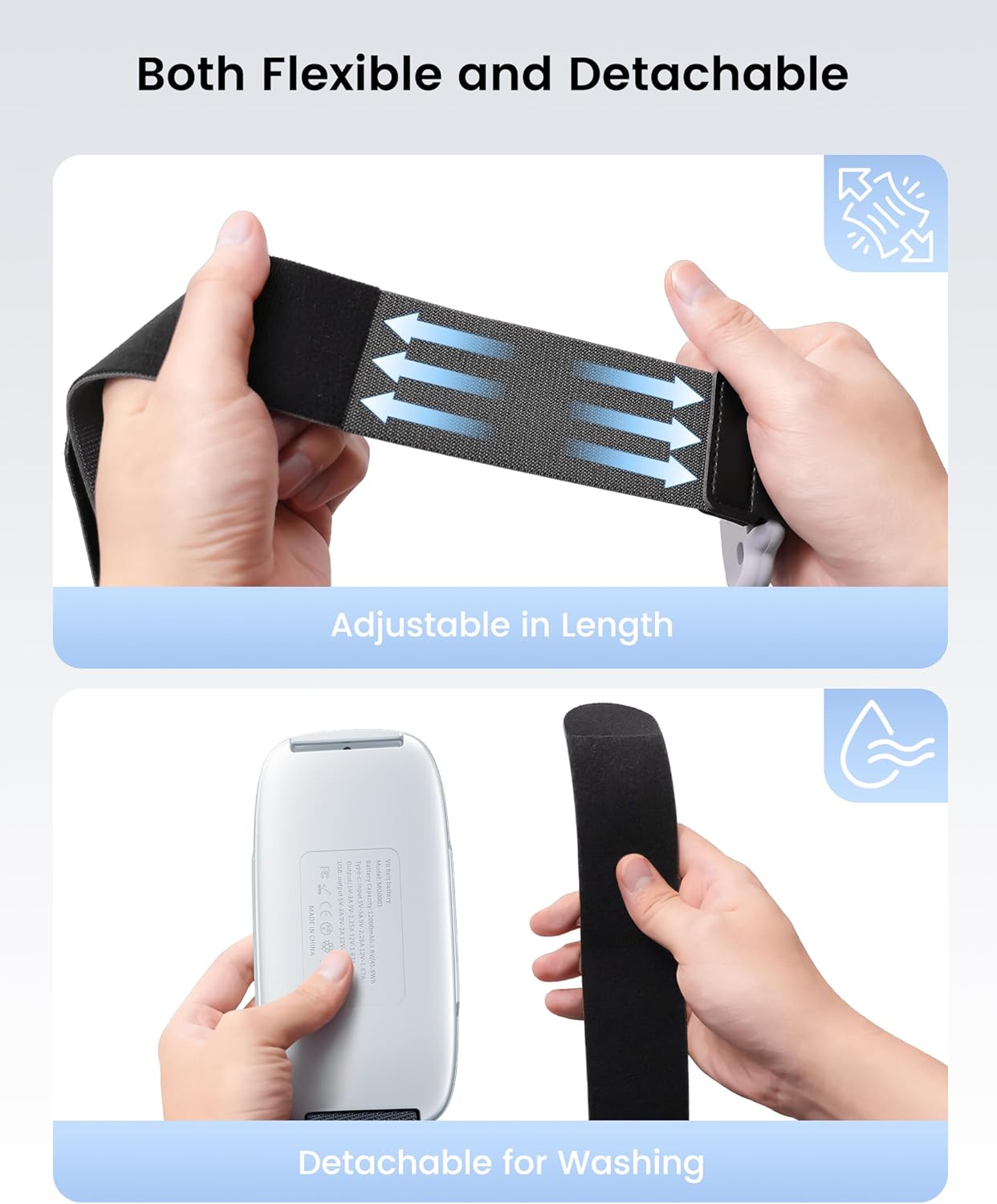 Thumbnail 6 de Wearable 12000mAh Battery Pack for Meta Quest 2/3/3S — Waist-Worn Power Bank