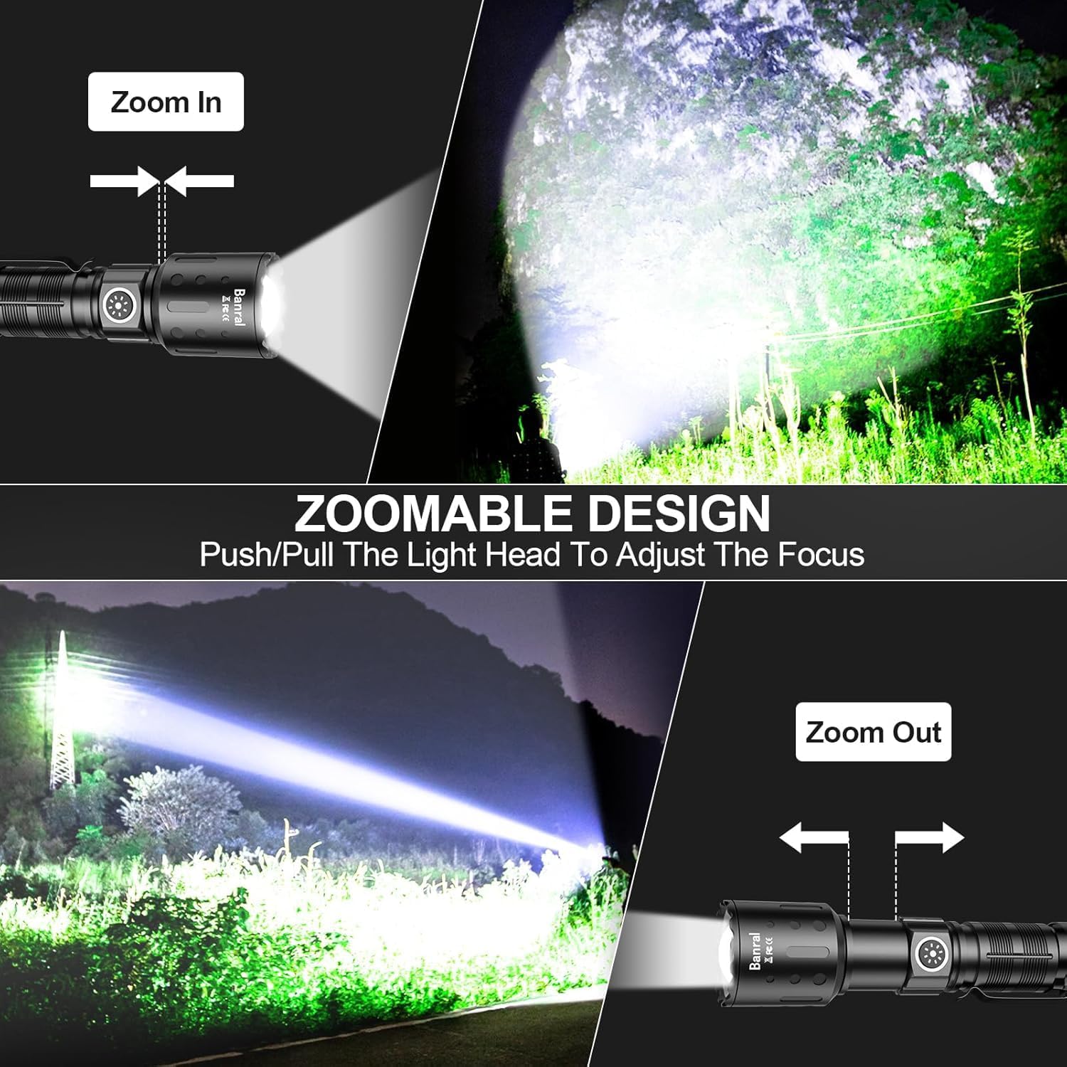 Thumbnail 3 de Banral Torches High Lumens Rechargeable Torch: Compact, durable, ready for any outdoor task