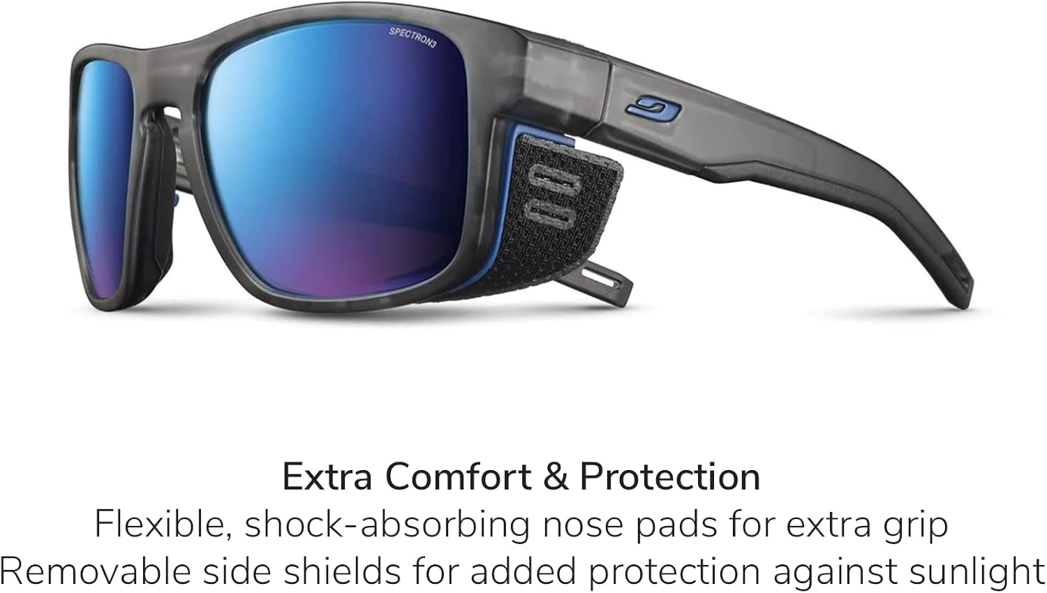 Thumbnail 2 de Julbo SHIELD M : lunettes de soleil pour alpinisme, randonnée et trekking (adulte mixte)