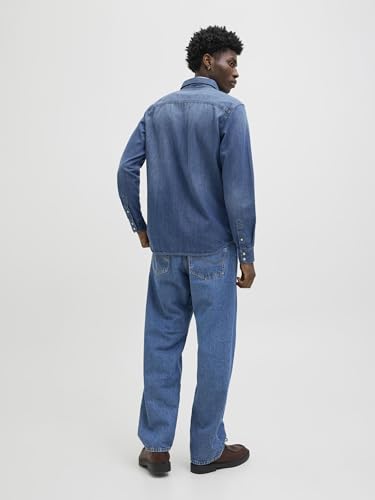 Thumbnail 3 de Jack & Jones Jjesheridan Camisa Vaquera Slim Azul