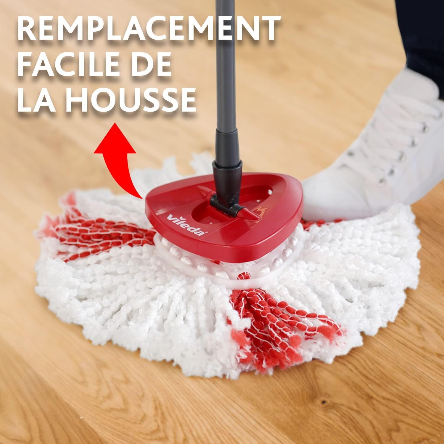Thumbnail 5 de Recharge Turbo 2en1 de Vileda – Serpillière microfibre pour balai Turbo