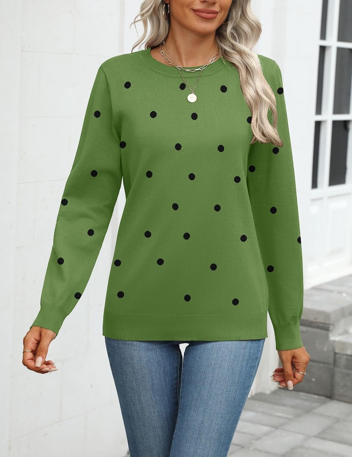 Thumbnail 3 de Zeagoo 2026 Long Sleeve Crew Neck Sweater