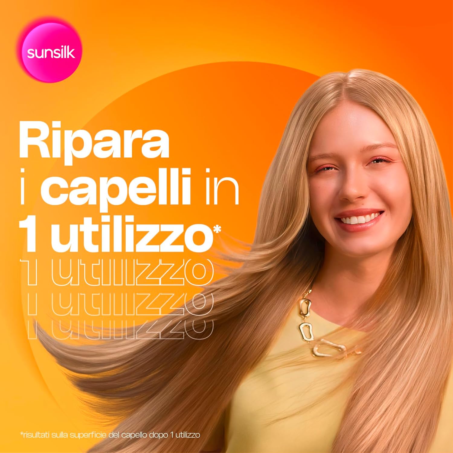 Detalle de Sunsilk Balsamo Riparazione Istantanea: formula 7% Repair Complex per capelli danneggiati