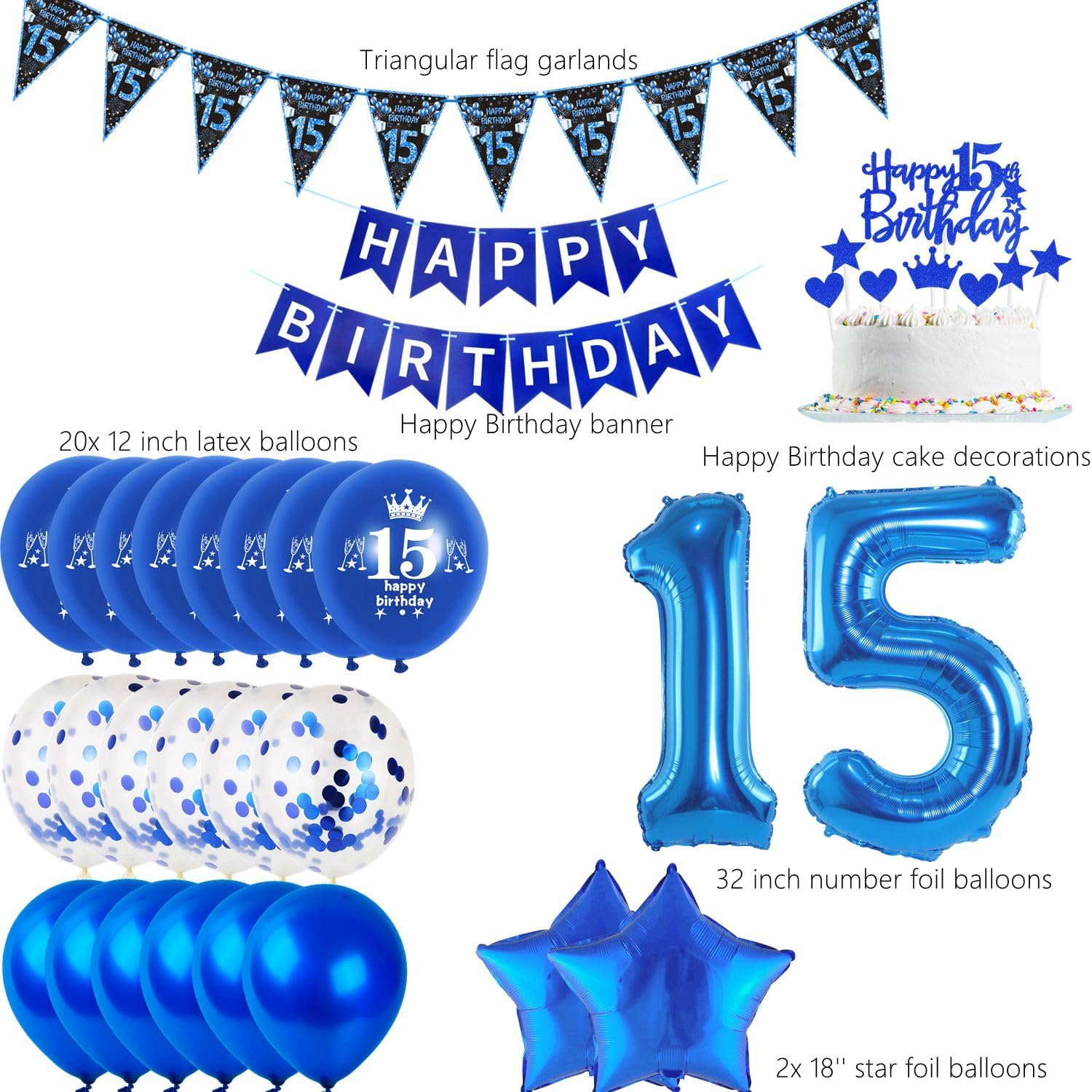 Thumbnail 1 de Hopewey Luftballon 32 Zoll 15 🎈