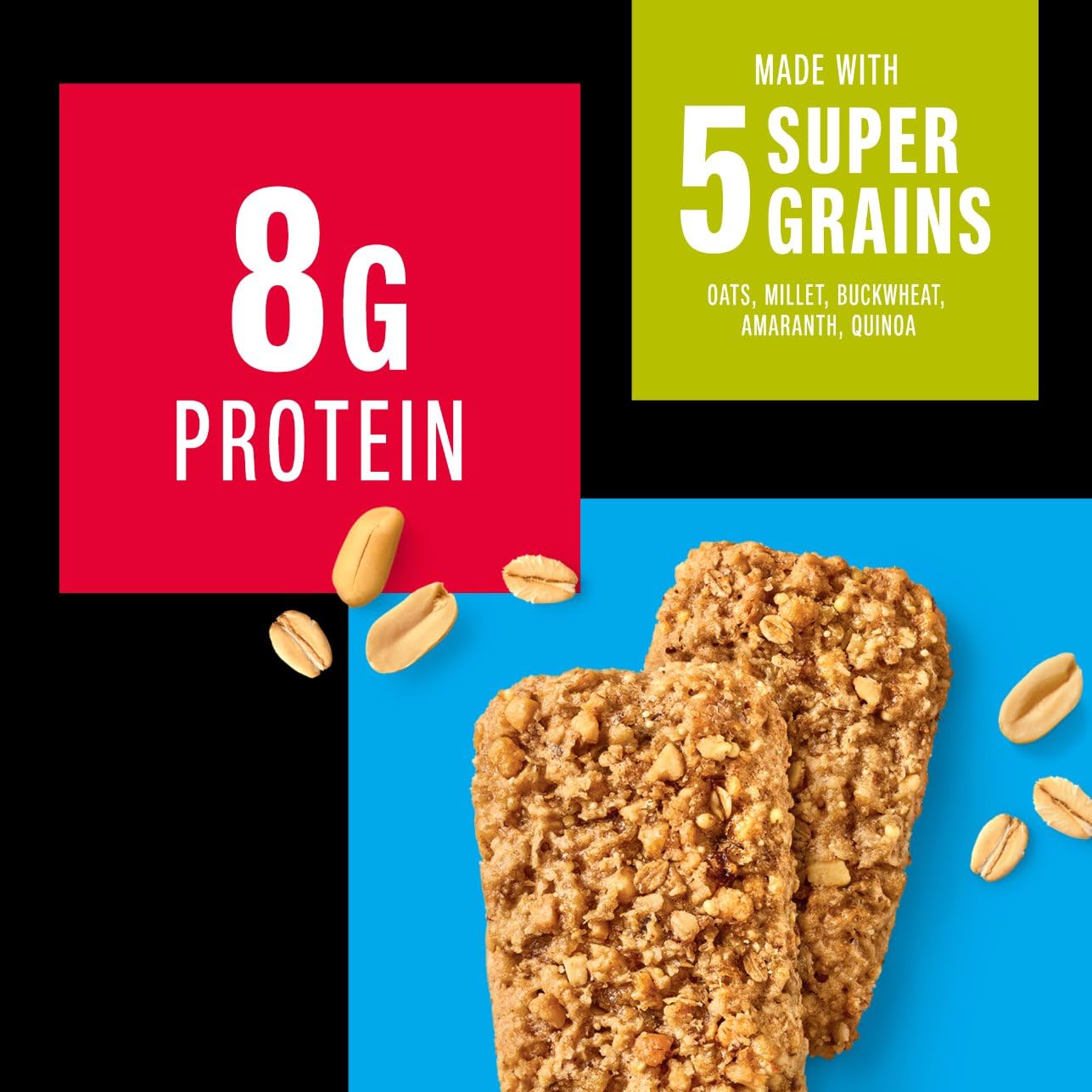 Detalle 2 de KIND Breakfast Caramel Peanut Protein Bars, Gluten-Free, 30 Two-Bar Packs