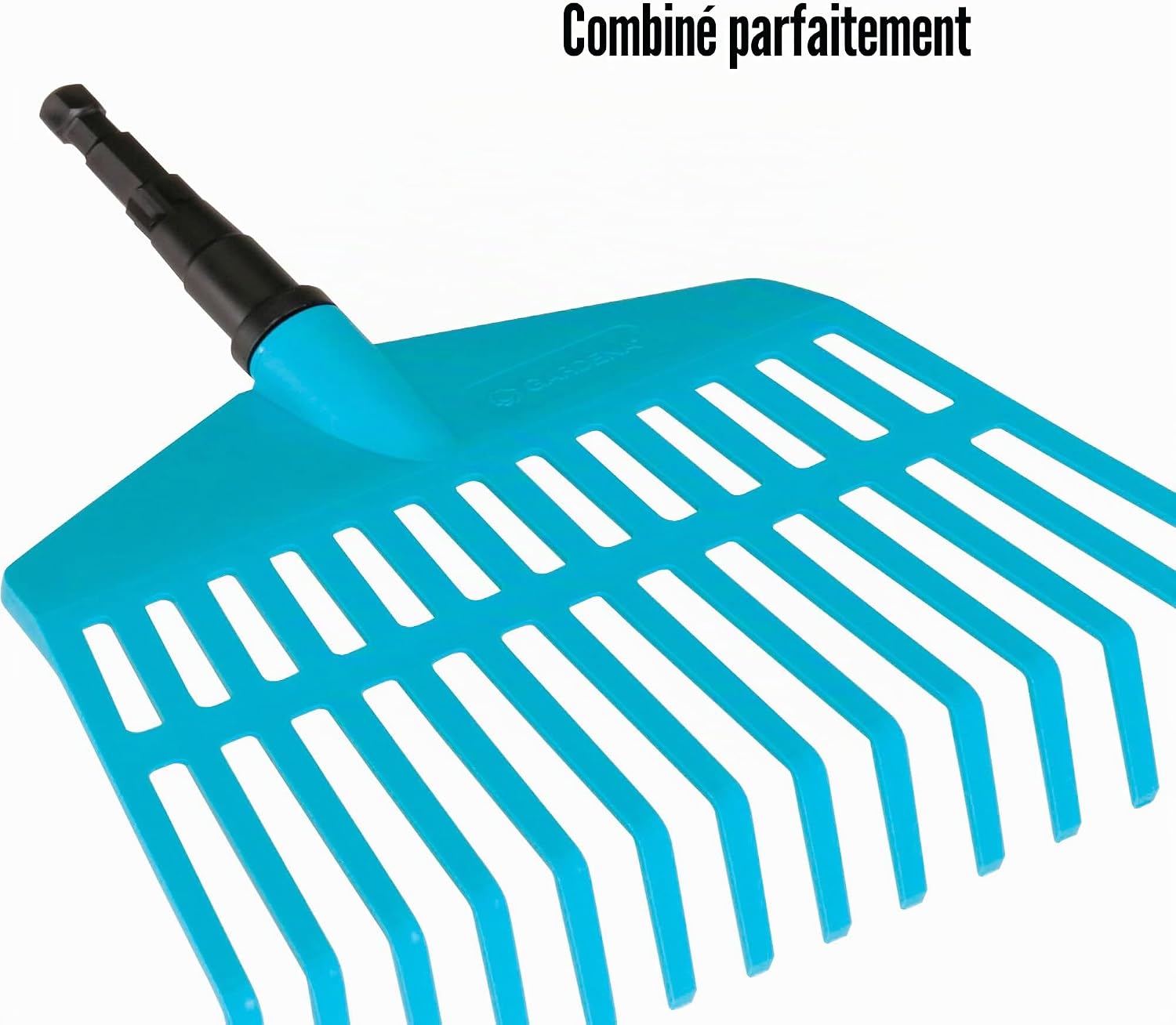 Thumbnail 3 de Gardena Déchets de combisystem: râteau léger 27 cm, dents en plastique – compatible toutes tiges CS (3105-20)