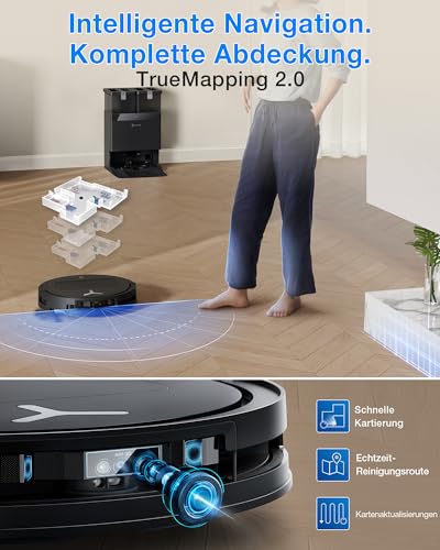 Thumbnail 7 de ECOVACS Deebot T50 Omni Gen3 Saugroboter – starke Saugkraft, smarte Wartung inklusive Omni-Station
