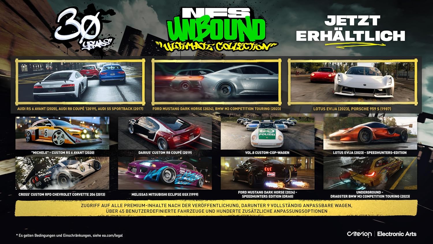 Detalle 2 de Need for Speed Unbound Ultimate Collection PC