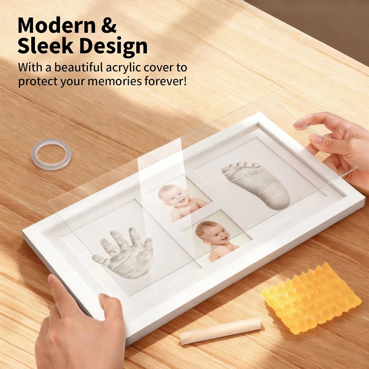 Thumbnail 5 de Bubbleliss Baby Hand and Footprint Kit 🖼