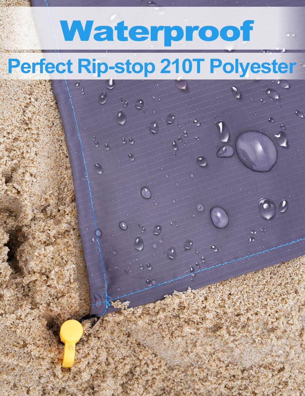 Thumbnail 6 de Henrycares Beach Blanket Picnic Blanket, Extra Large 250 x 200cm