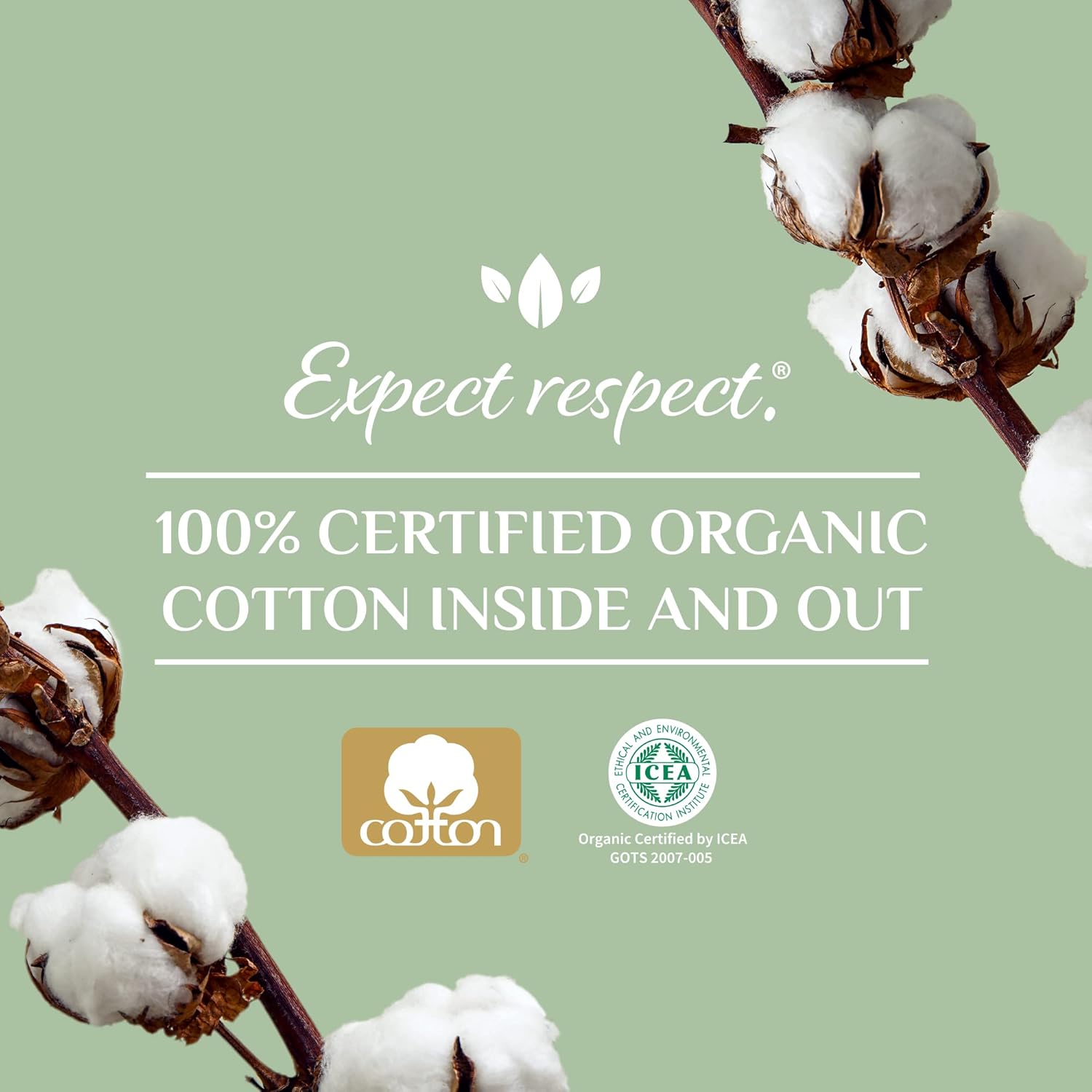 Thumbnail 4 de Organyc – Tampons 100% coton bio certifié SUPER (1 boîte de 16 tampons)
