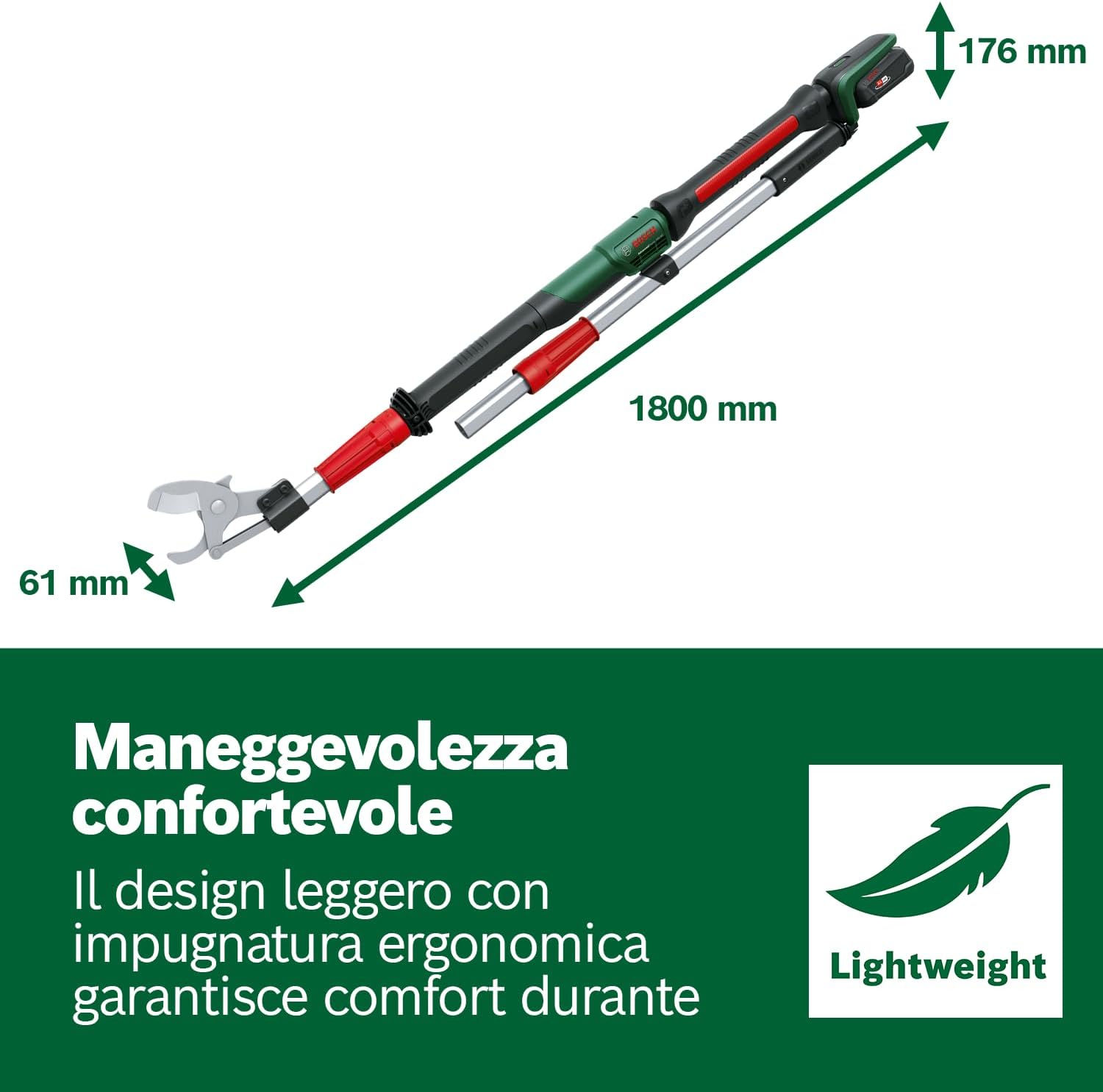 Thumbnail 5 de Bosch AdvancedPrune 18V-45 a batteria: forbici da potatura per rami fino a 45 mm