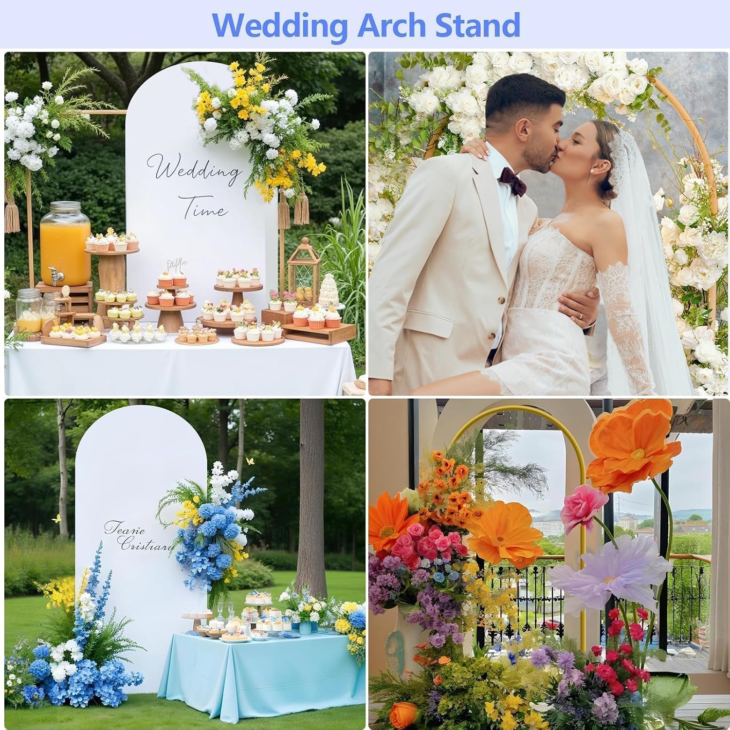 Thumbnail 6 de Metal Arch Backdrop Stand 7.2 ft
