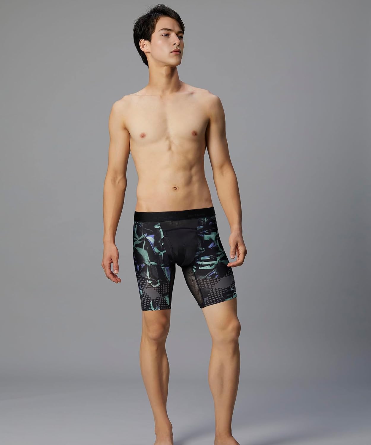 Detalle de BROS BY WACOAL MEN GX6006・GX6007 ロングボクサーパンツ 前開き・ダブルエアスルー設計