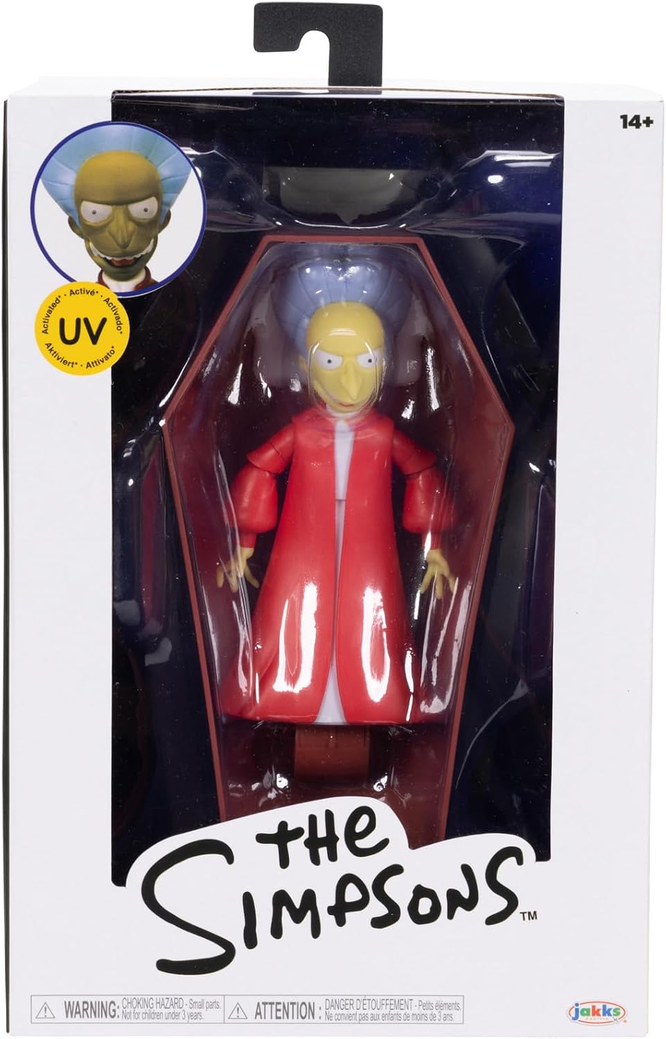 Detalle de The Simpsons Disney 5" Premium Count Burns Collector’s Action Figure
