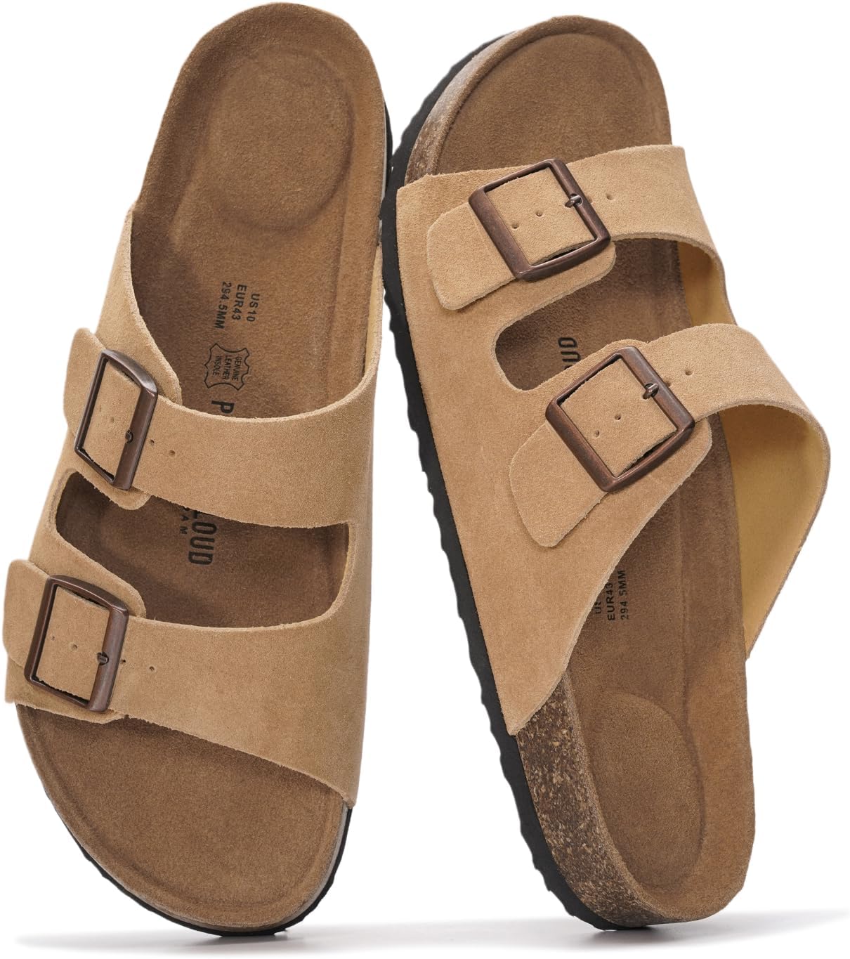Thumbnail 6 de Project Cloud Heritage Leather Men’s Sandals 100%
