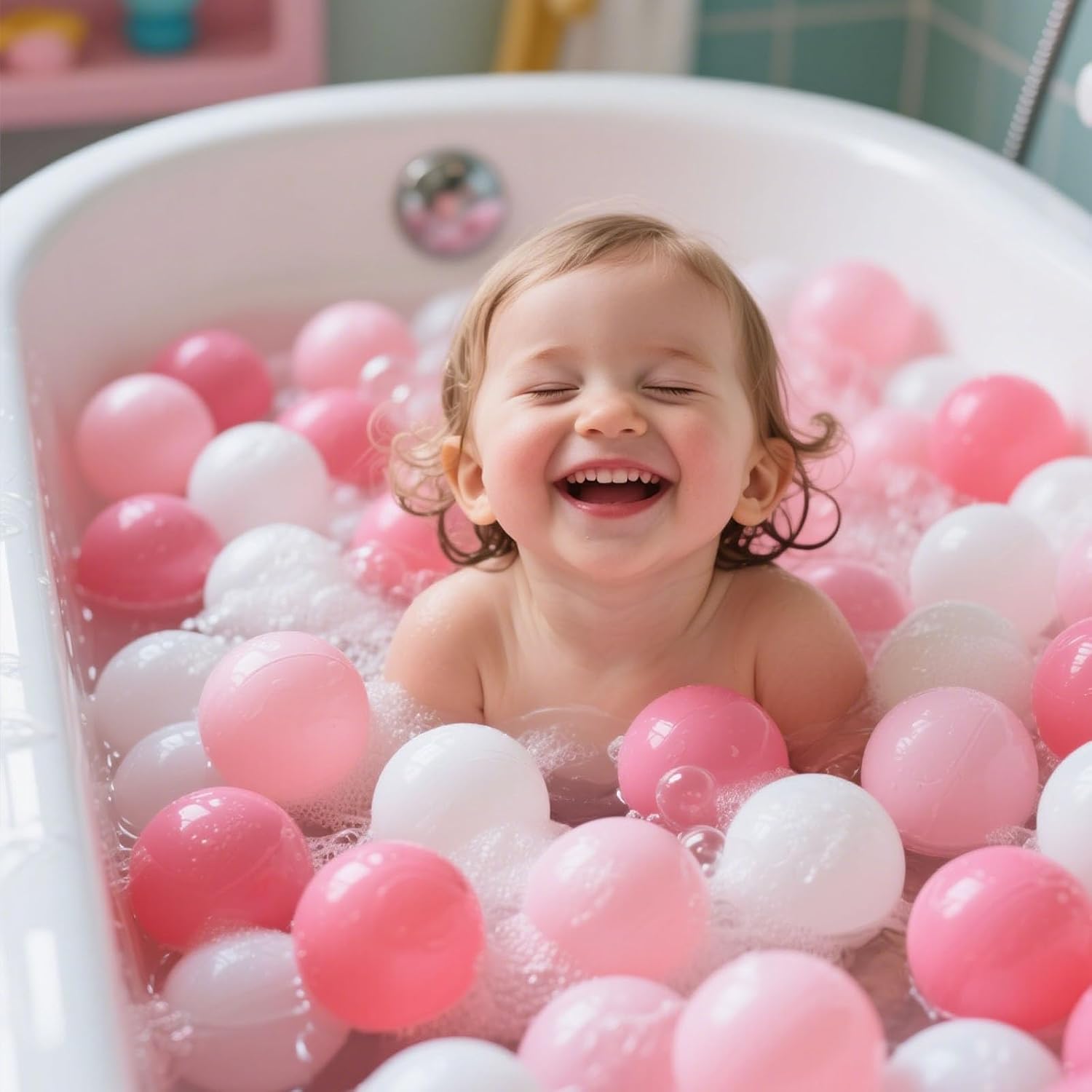 Thumbnail 6 de GOGOSO Ball Pit Balls for Toddlers & Kids (BPA-Free Plastic Play Balls) — 200 Count, Pastel