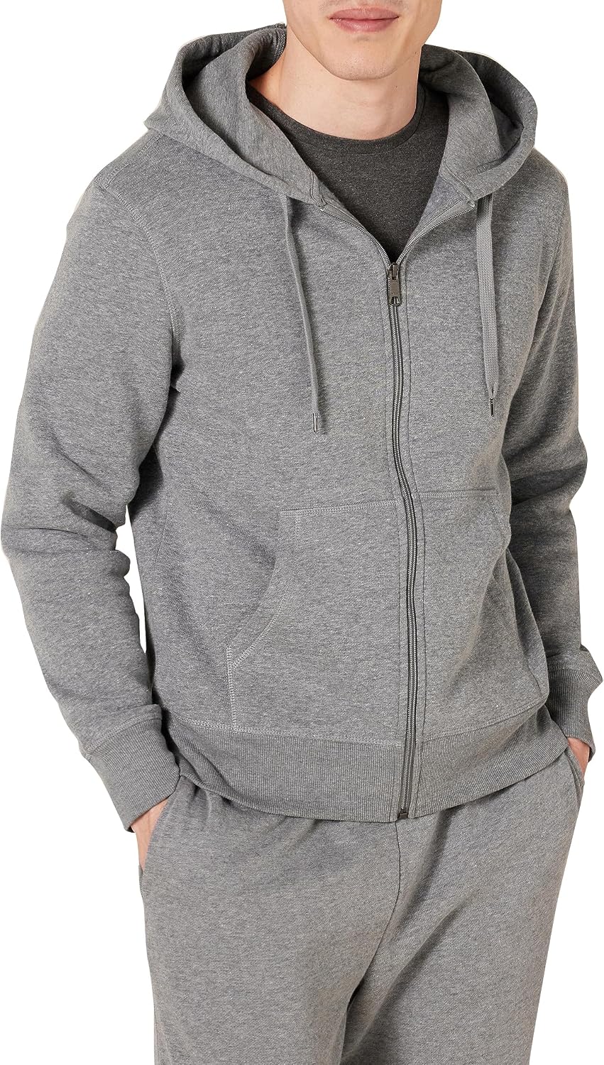 Thumbnail 6 de Amazon Essentials Sweat à Capuche en Polaire Entièrement Zippé — Disponible en Grandes Tailles, Rose, XXL