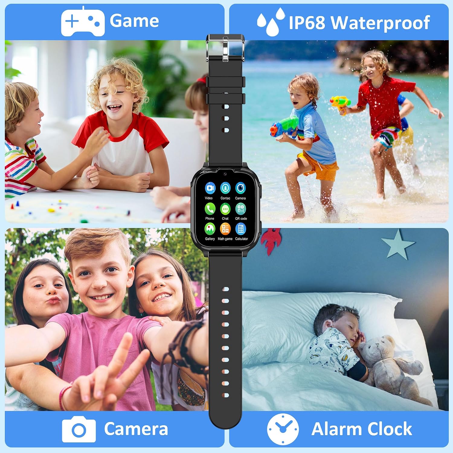 Detalle 2 de Kids Smart Watch for Girls Boys: A Practical First Tech Companion for Active Kids