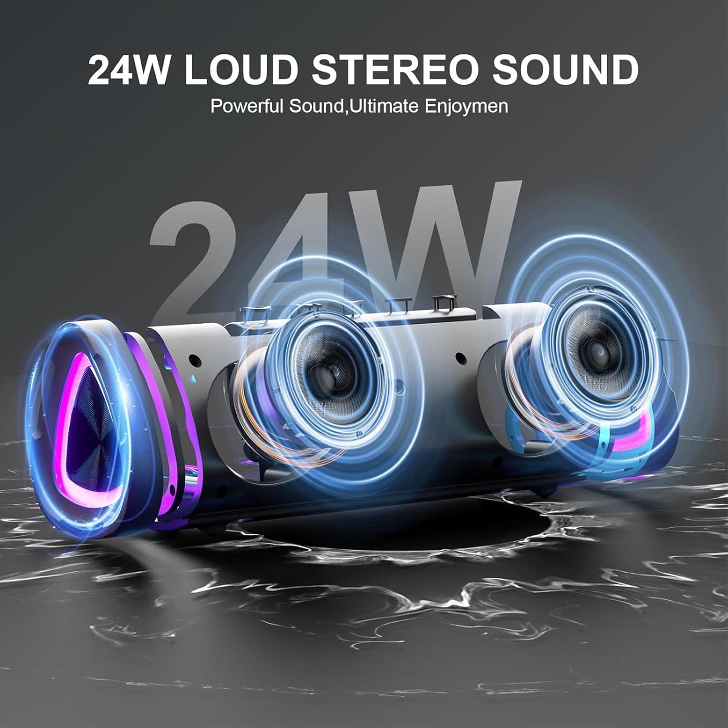 Thumbnail 1 de aowoka Bluetooth Speaker with 24H playtime