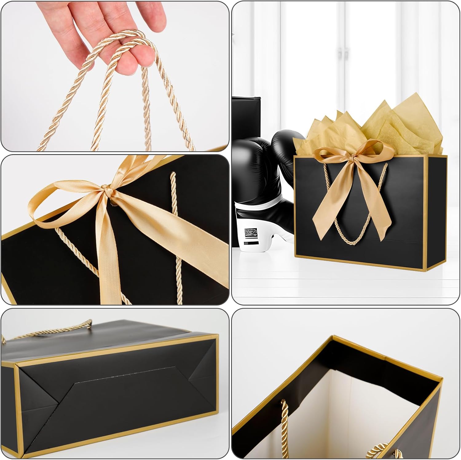 Detalle de Medium gift bags 20x10x28 cm, 2 pack