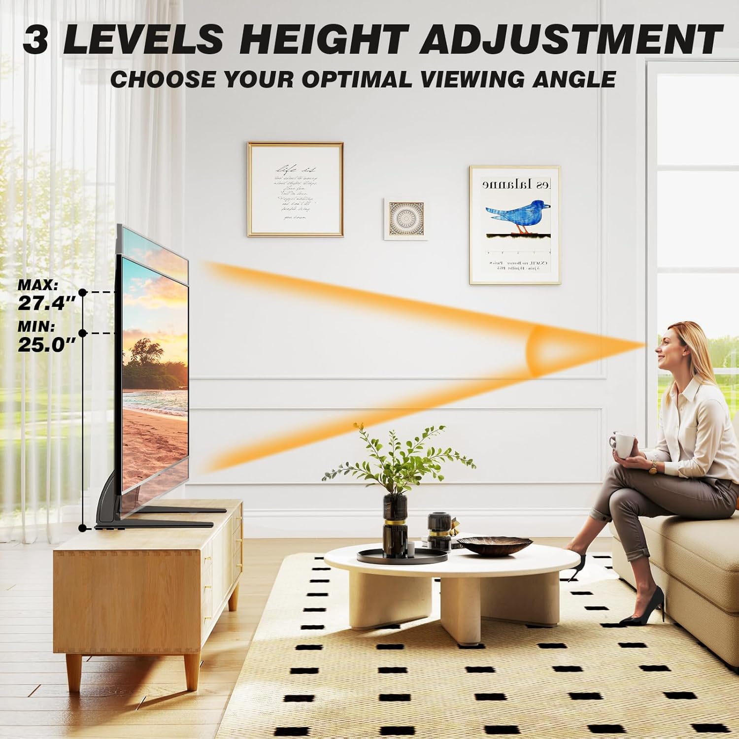 Thumbnail 1 de 5Rcom TV Stand Mount 65 inch