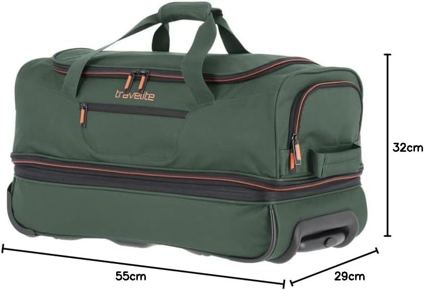Thumbnail 6 de Travelite BASICS trolley da viaggio con ruote medie espandibile, 55 cm, 51–64 L