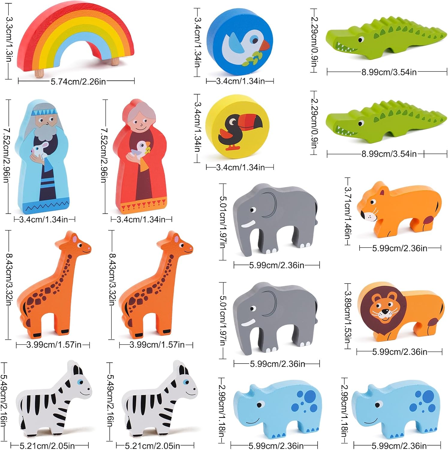 Thumbnail 5 de Archen Noah Holzspielzeug Montessori 1–3 Jahre