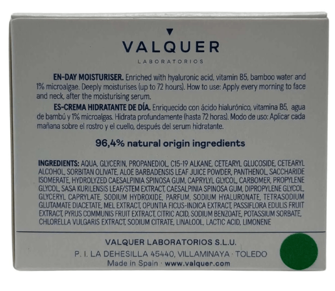 Thumbnail 1 de Valquer Crema Facial Hidratante de Día 50 ml