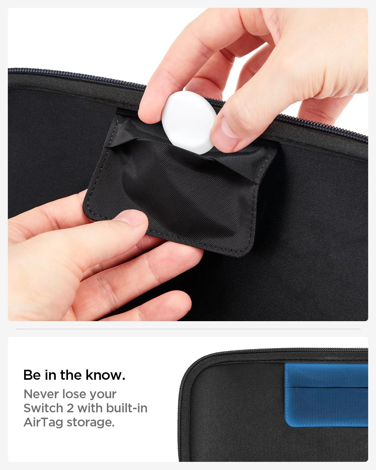 Thumbnail 4 de Spigen Klasden pochette de transport pour Nintendo Switch 2 (2025) – housse mince compacte grise charbon