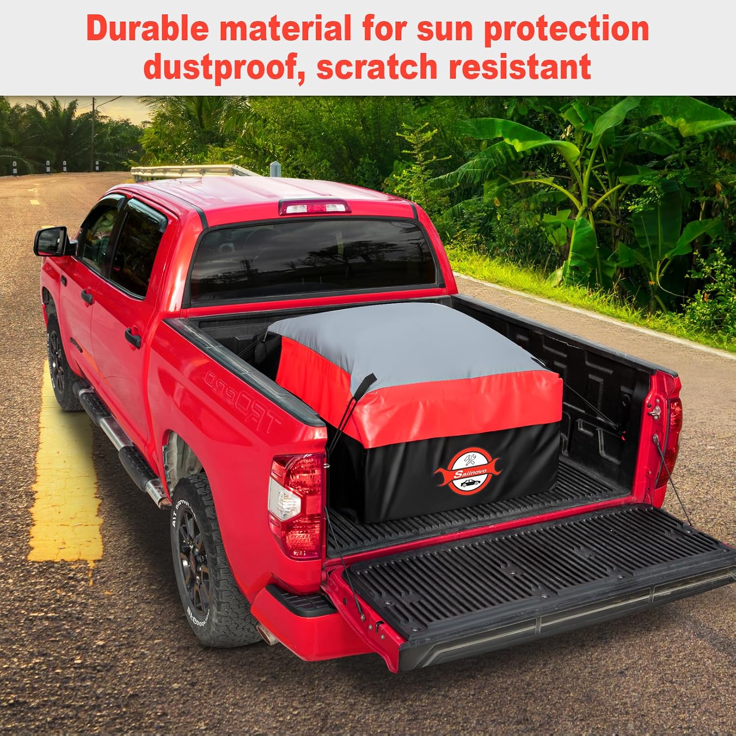 Thumbnail 6 de Sailnovo Truck Bed Cargo Bag 26 cu ft — Waterproof, Heavy-Duty PVC, Universal Fit (50 x 40 x 22 in)