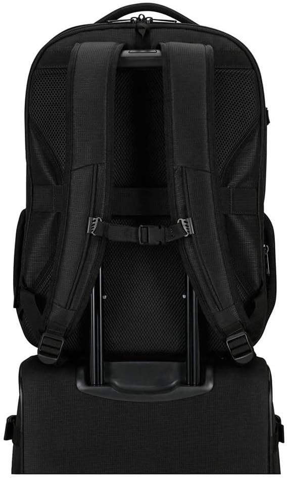 Detalle de Samsonite Roader: Zaino espandibile per laptop 17,3 pollici (46 cm) – Nero Deep Black