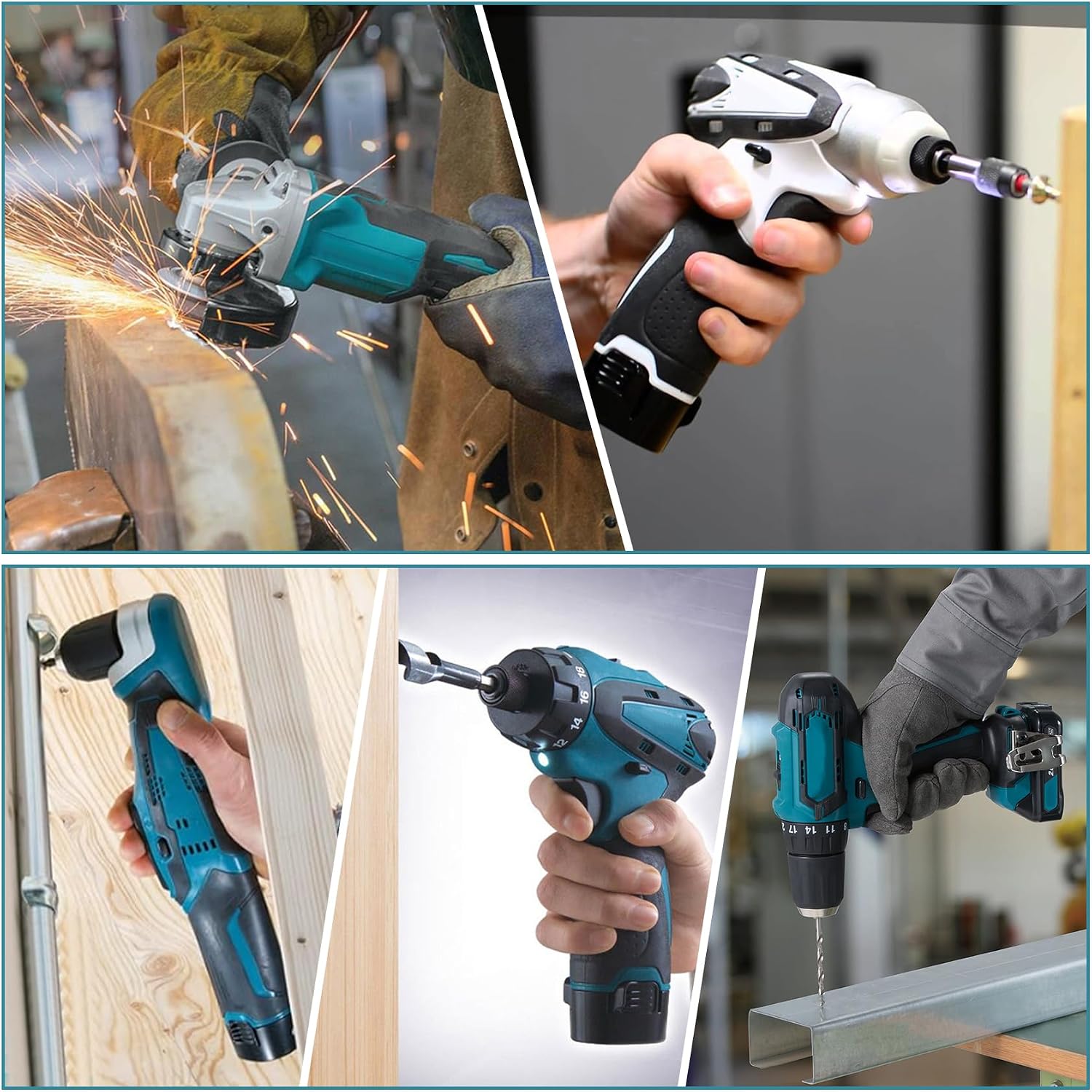 Thumbnail 6 de REACELL BL1013 ersättningsbatterier för Makita 10,8 V, 3 000 mAh, 2-pack