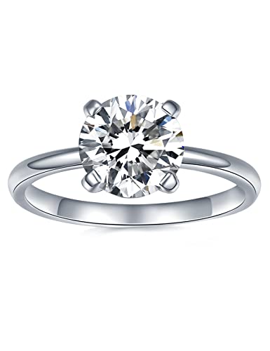IMOLOVE Moissanite Ring 1CT ⚡