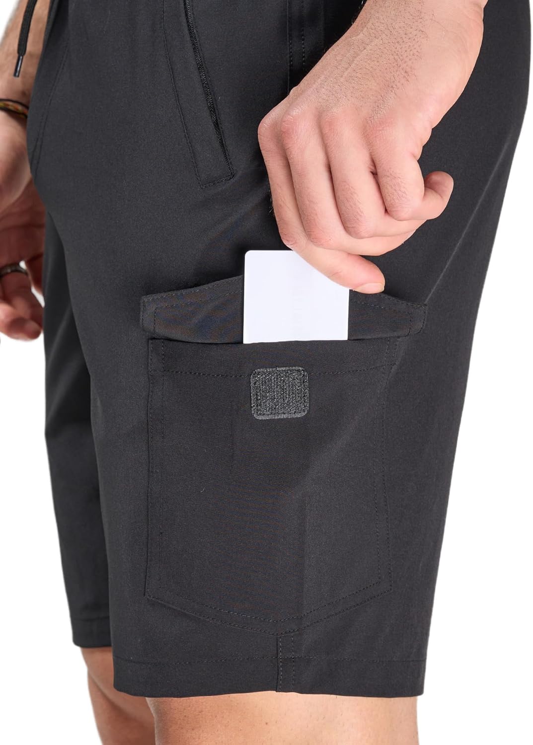 Thumbnail 2 de Arcweg Badehose Herren Cargo Shorts mit Reißverschlusstasche – Schnelltrocknend, lange Passform, ohne Innenfutter