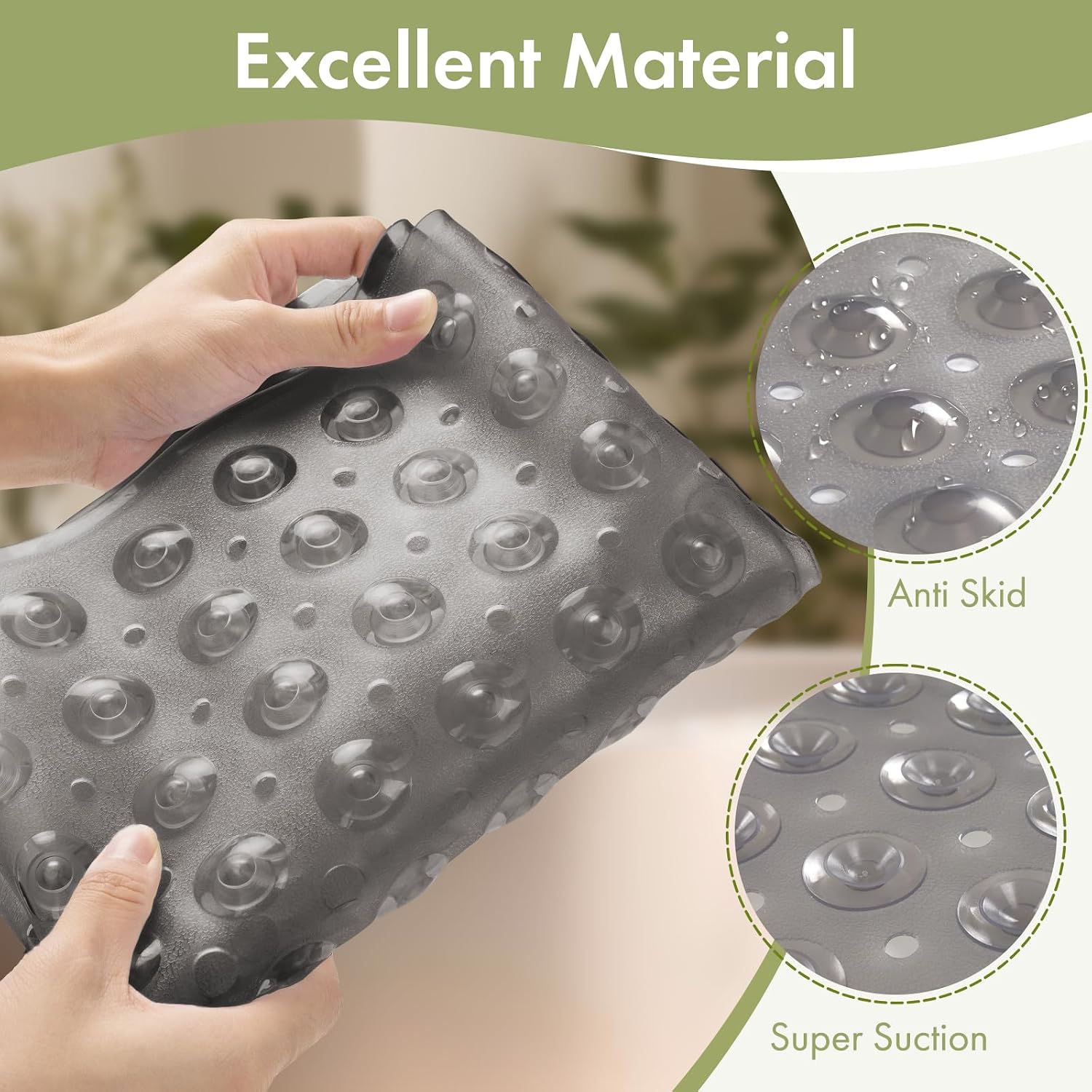 Thumbnail 5 de AmazerBath Non-Slip Shower Mat 40 x 16 Inches