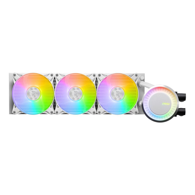 Detalle de MSI MAG CORELIQUID E360 Kit de Refrigeración Líquida Blanco