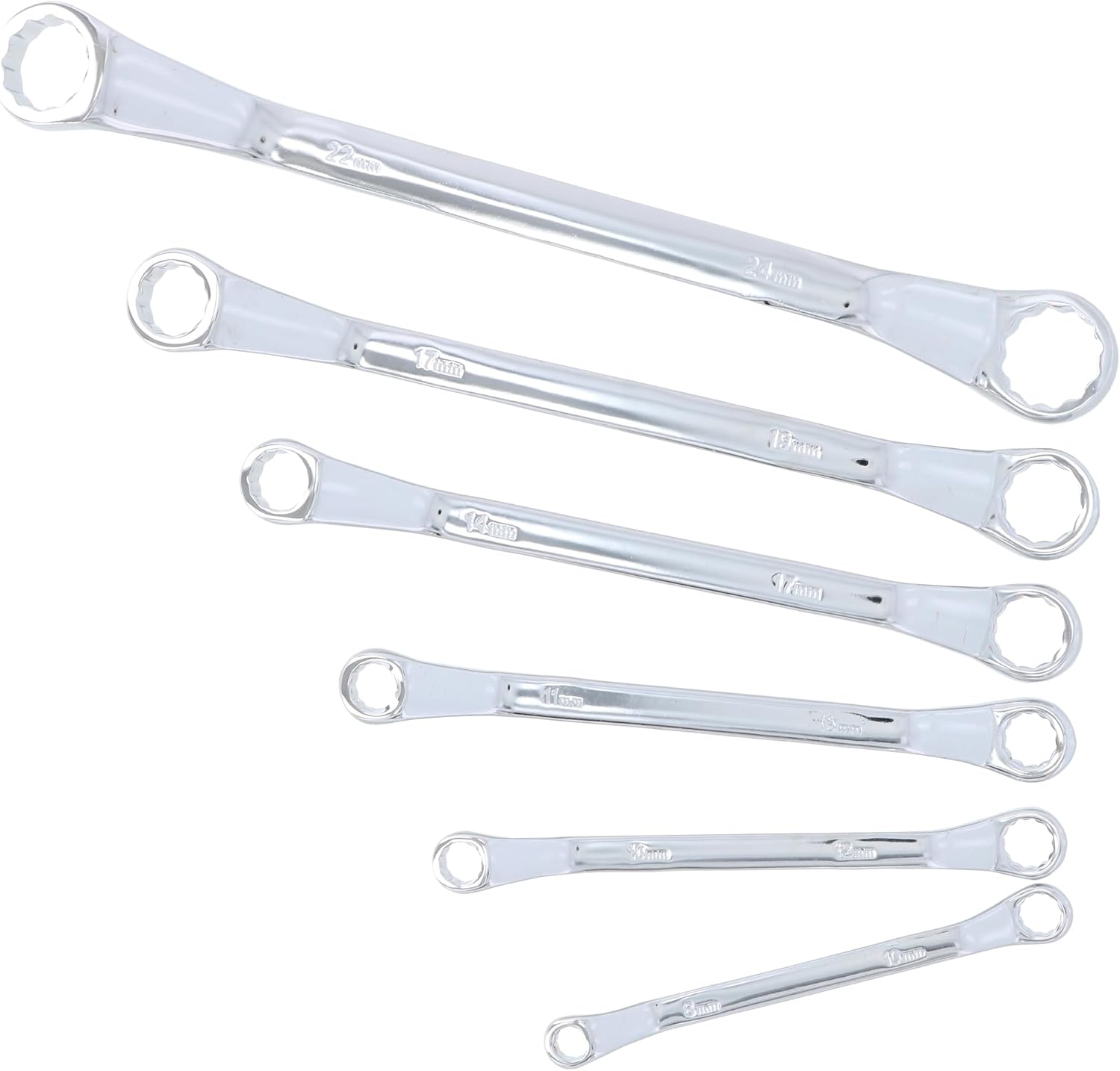 Detalle de TAKAGI 4907052214842 メガネレンチセット ミリサイズ6本組、ホルダー付き