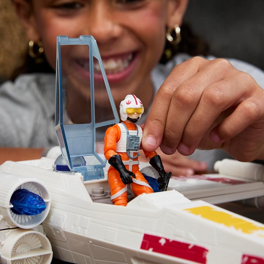Thumbnail 3 de Star Wars Epic World of Action Luke Skywalker Force Strike X-Wing