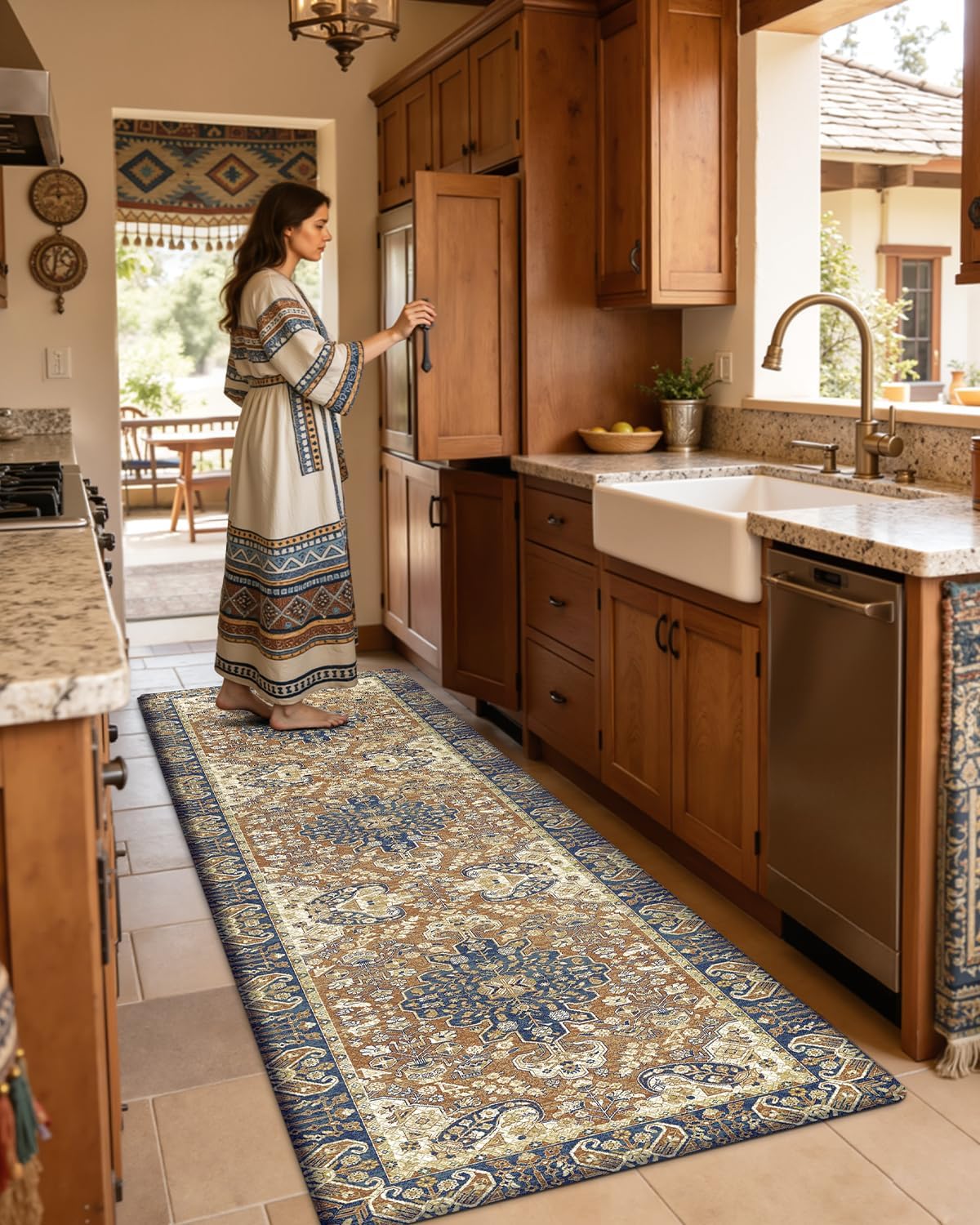 Detalle 2 de DEXI 23x86 Kitchen Mat cushioned anti-fatigue rug