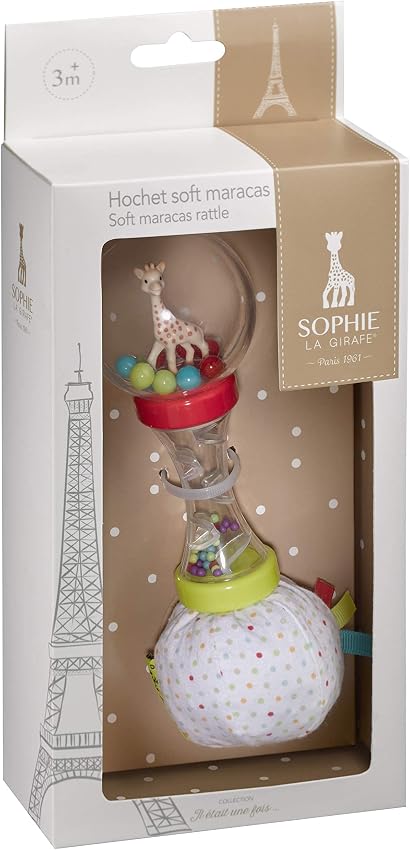 Thumbnail 5 de Sophie La Girafe 010168 - Sonajero maracas multitextura 🦒