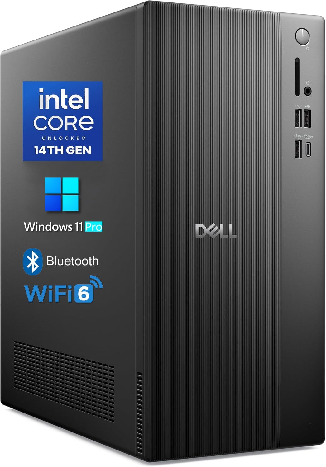 Detalle de Dell Tower Desktop 256GB PCIe SSD